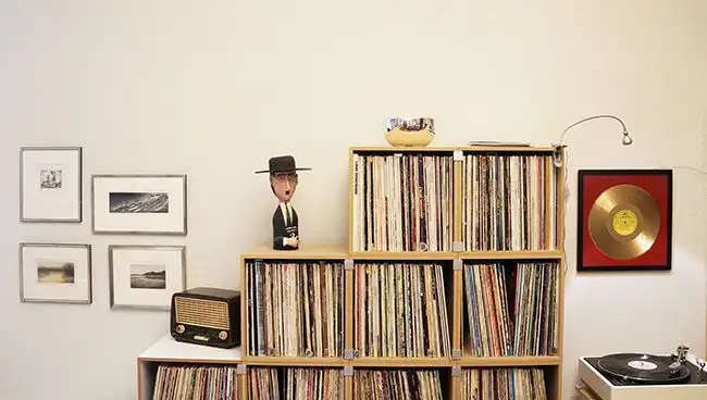 Blog, Schallplattenregale, naturpur