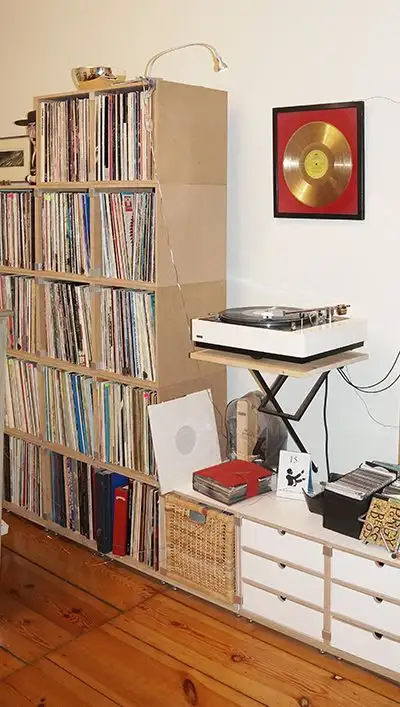 Blog, Schallplattenregale, naturpur