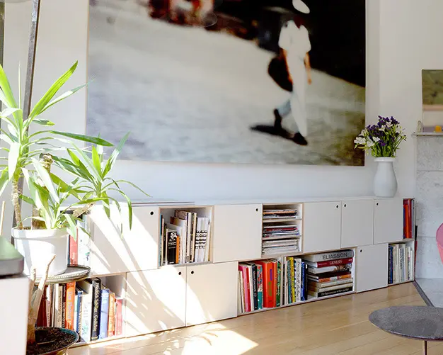 Design Sideboard in Weiß Design Sideboard in Weiß, Sideboards, Lowboard, Bücherregale