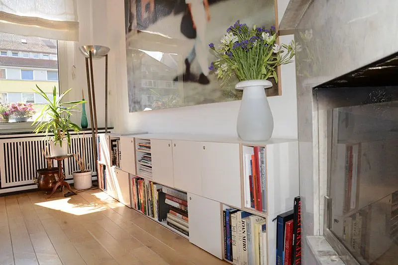 Design Sideboard in Weiß Blog, Wohnzimmerregale, Sideboards