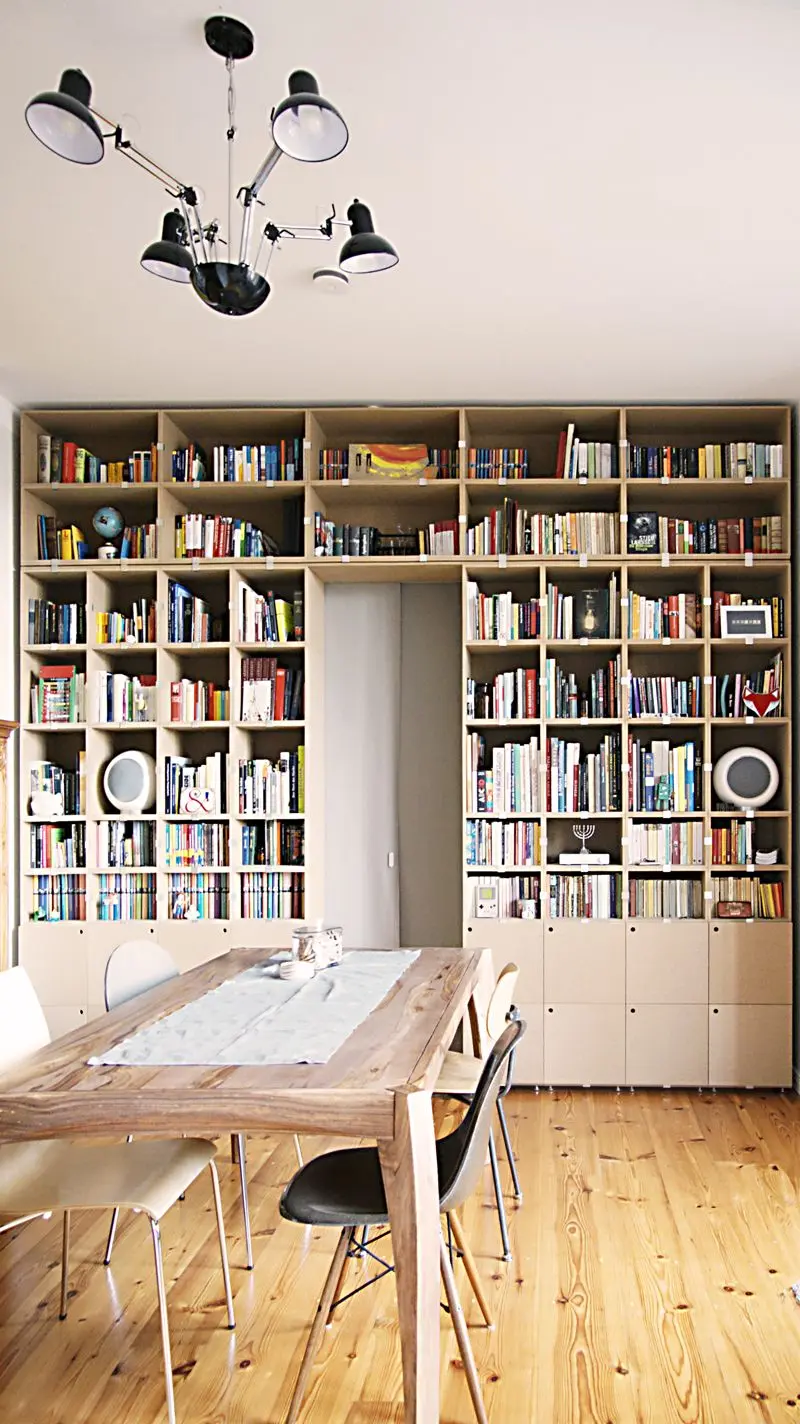 stocubo Trennwand für Bücher  in Naturpur Blog, Bücherregale, Raumteiler, Trennwand l, naturpur