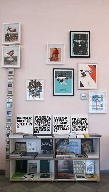 Ladenregale für Bücher Blog, stocubo Pop-up Showroom, Book Store