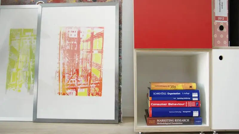 Wohnzimmerregal, Greenery, Chinarot