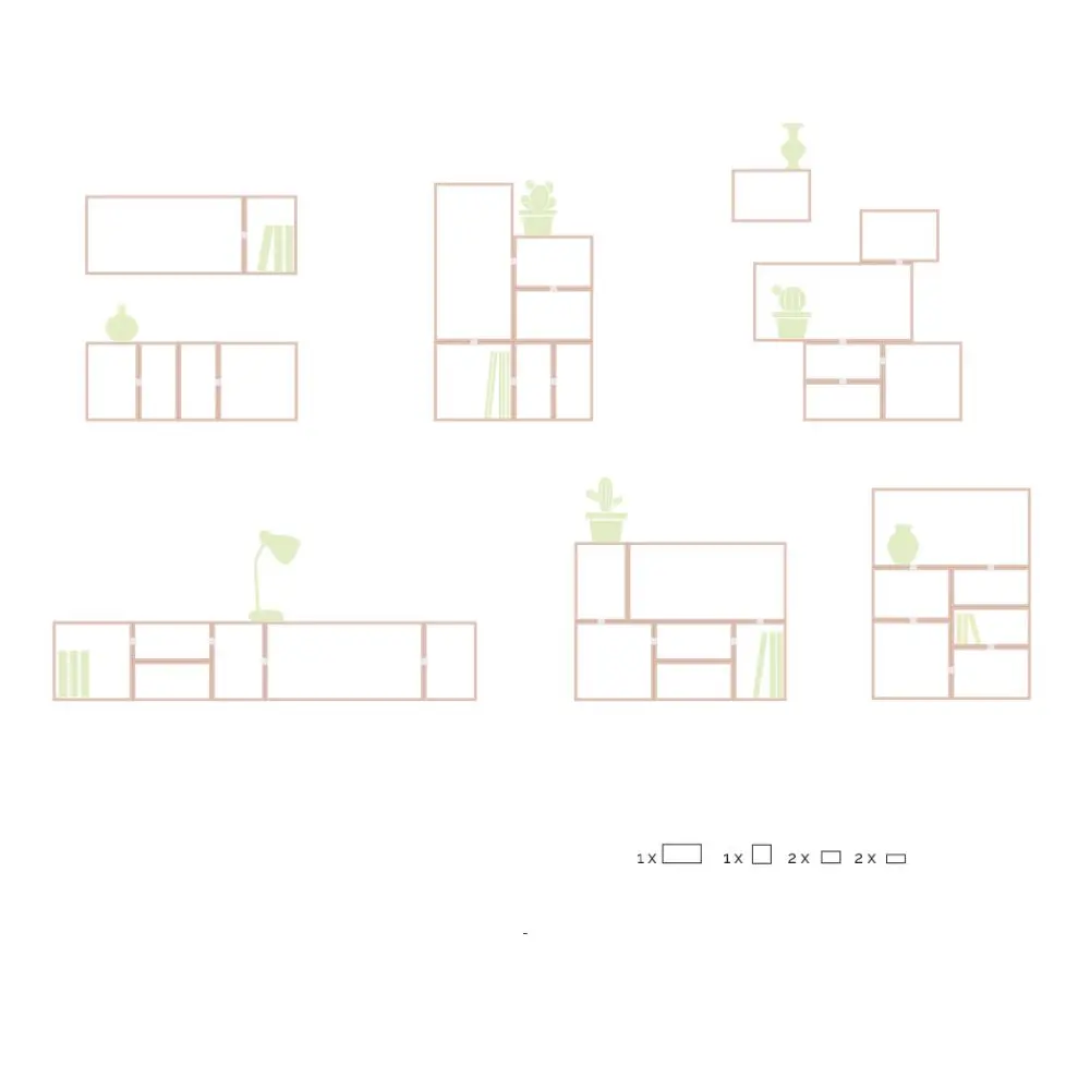 Modularität, Modulare Regale