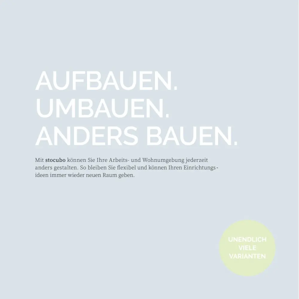 Aufbauen. Umbauen. Anders bauen. aufbauen, umbauen, anders bauen