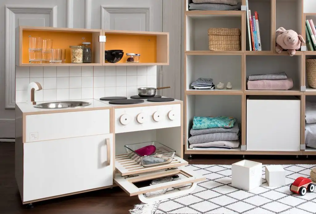 Kinderküche Kinderzimmer, Kinderküche, orange