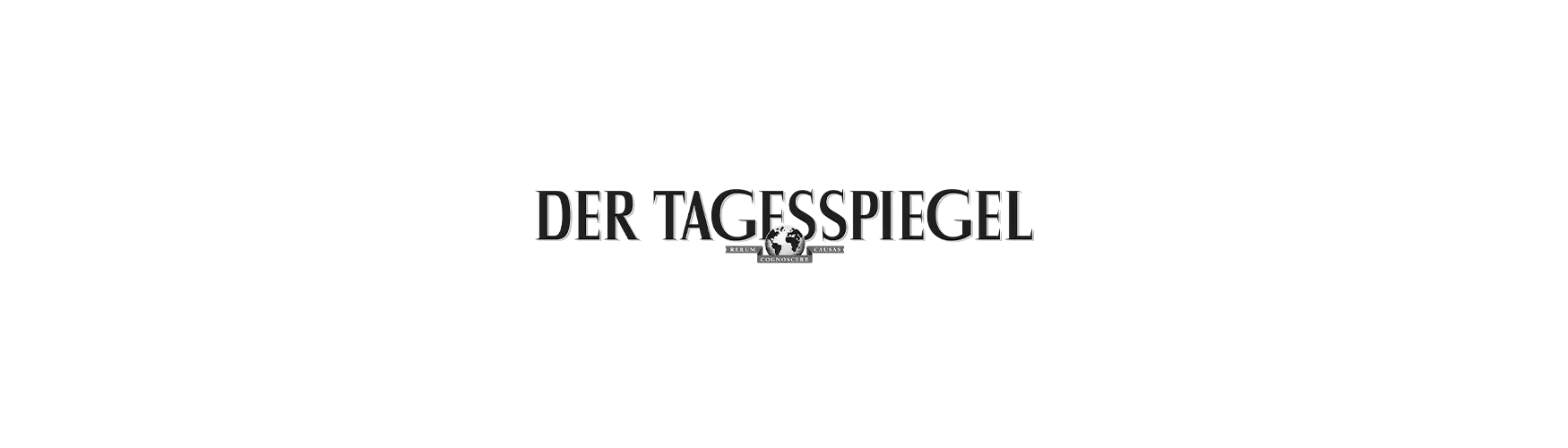 Logo, klein, Bekannt aus, schwarz