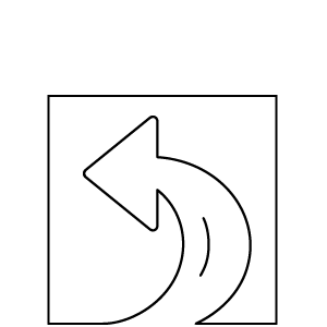 Pfeil, Rückgabe,  Icon, USPs, Zeichnung, 300x300