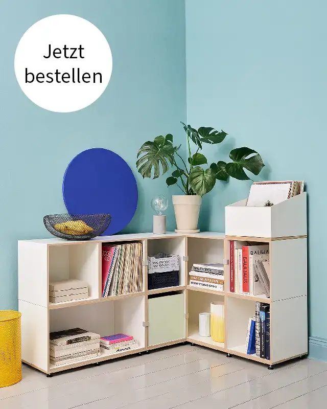 Eckregal, Bücherregale, Sideboards, Raumteiler, Jetzt bestellen, DE