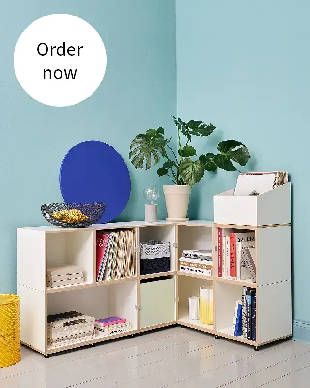 stocubo Eckregal Eckregal, Bücherregale, Sideboards, Raumteiler, Order now, EN