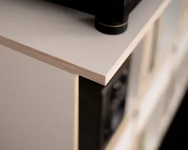 Abdeckplatte HiFi-Abdeckplatte, Ecke, Multiplex