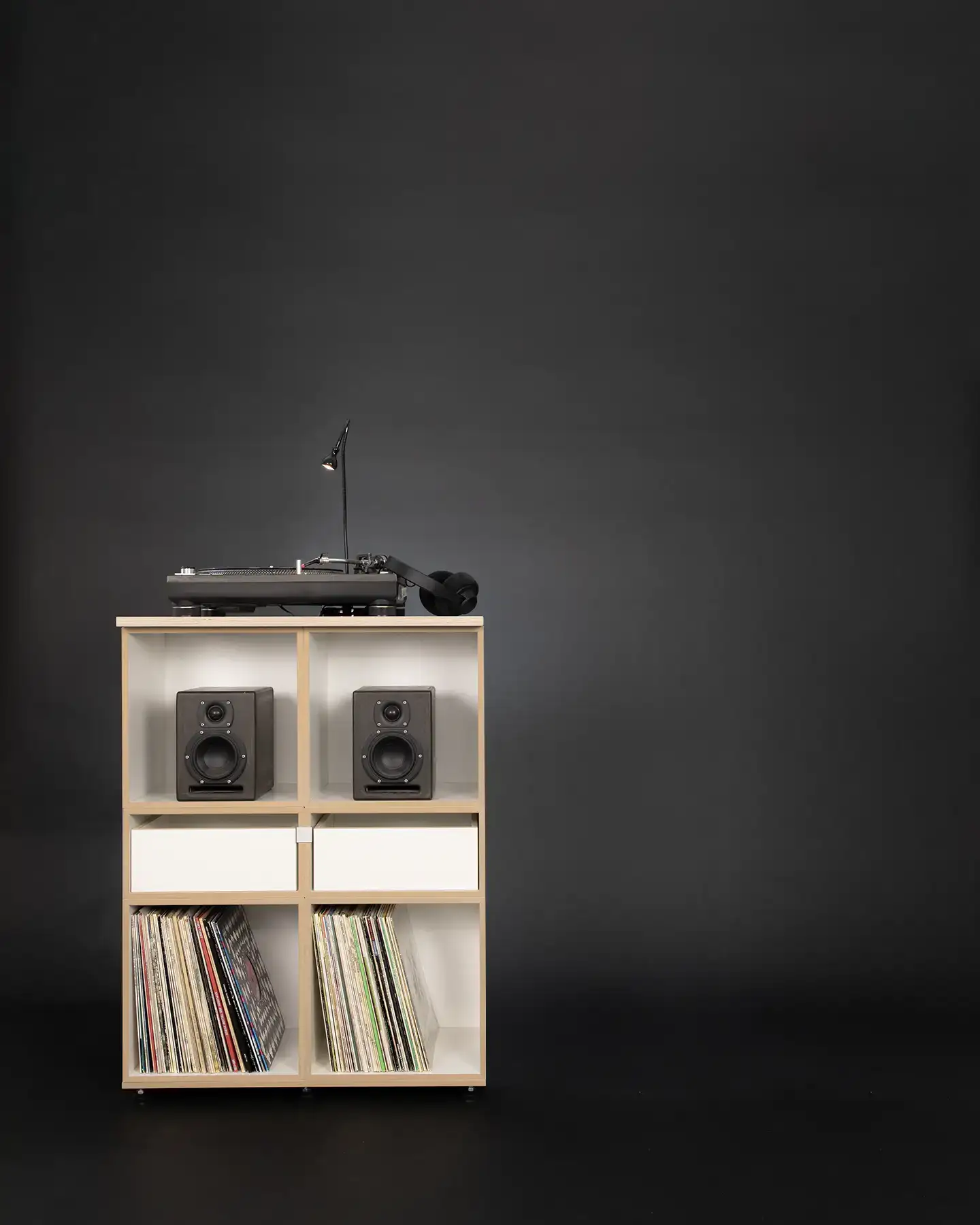 Hifi-Abdeckplatte 2:1 Hifi, Abdeckplatte, Regal, 2:1