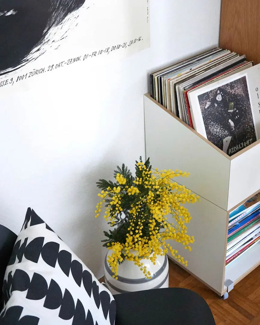 Kleiner LP-Rollcontainer Kundenbilder, LP-Box, Rollen