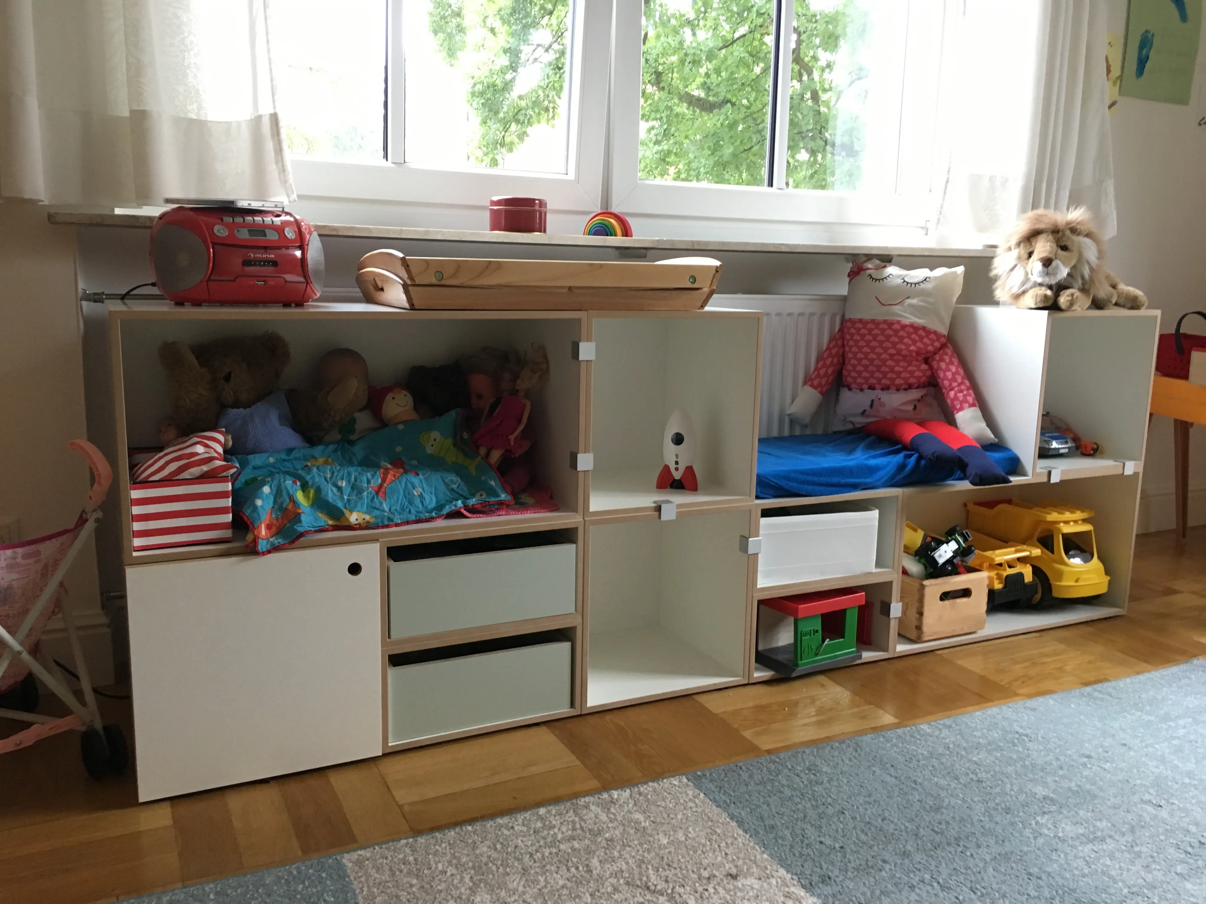 Kinderzimmer-Sideboard Kundenbilder