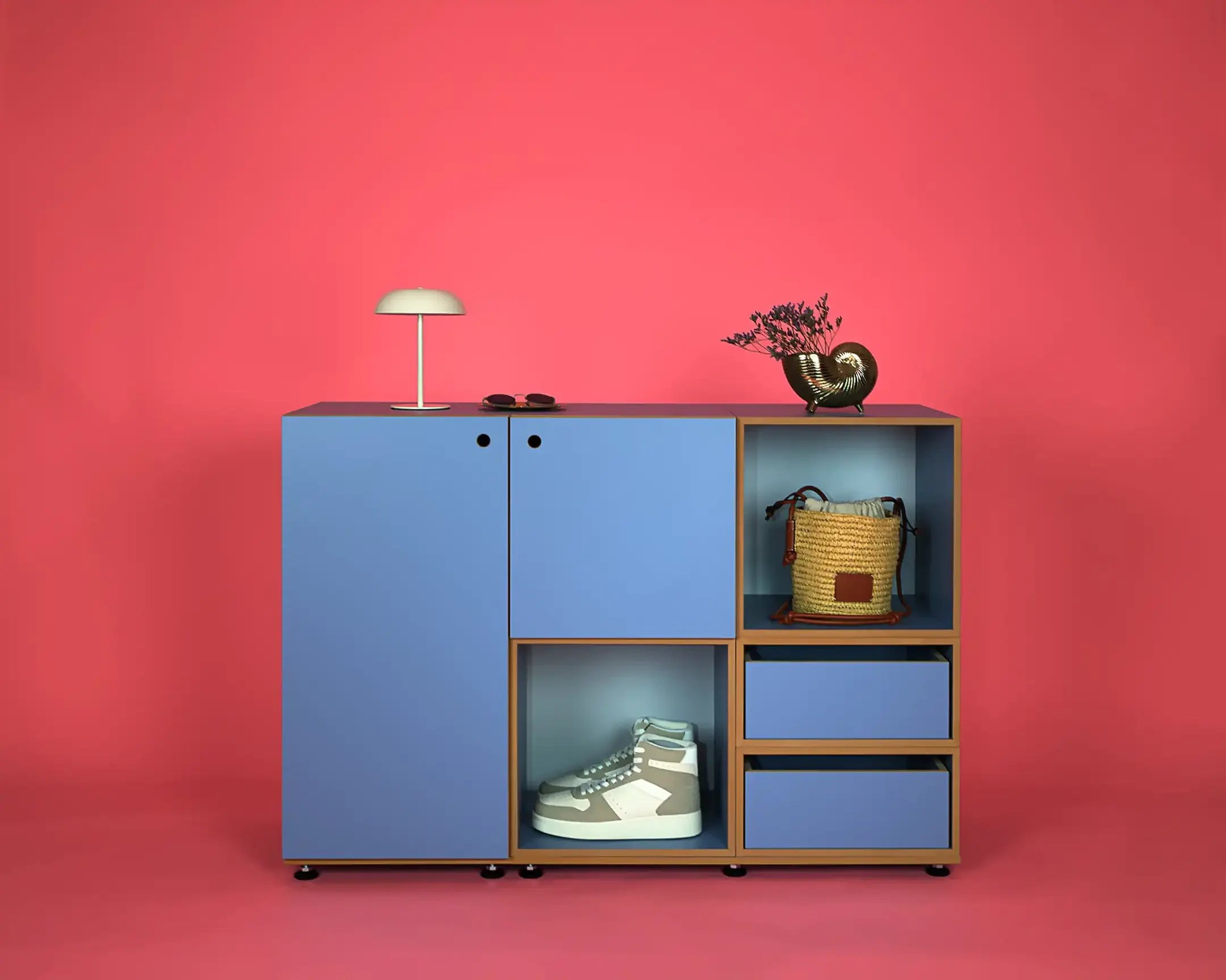 Blue Edition, Flur, Flurregal, 5x4