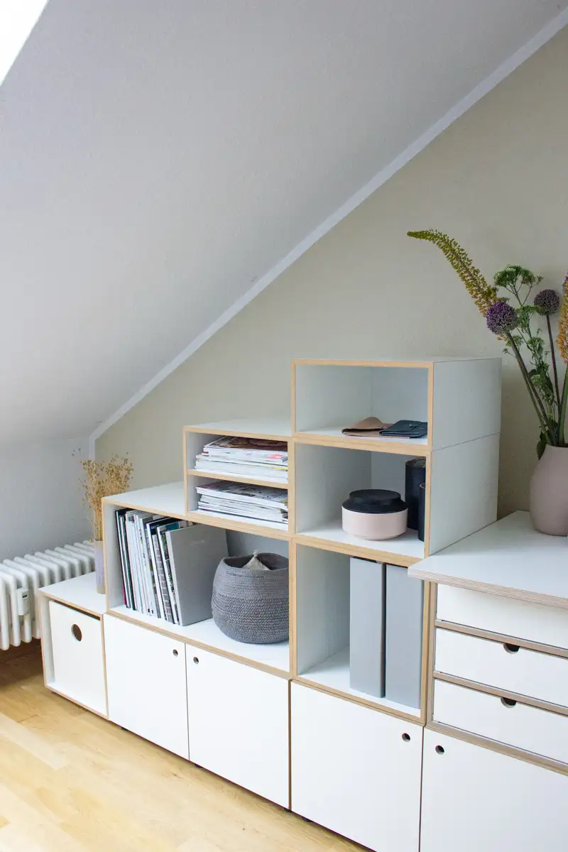 Regal für Dachschräge Koop, Newniq