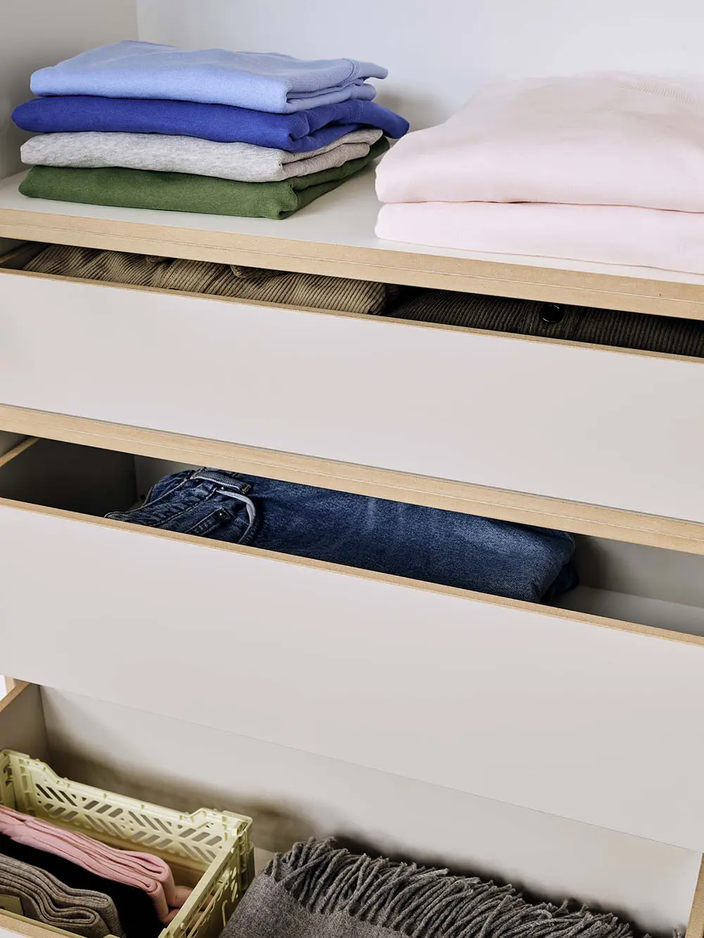 Schubladenschrank Detail Schubladenschrank, kaschmirgrau, 3by2