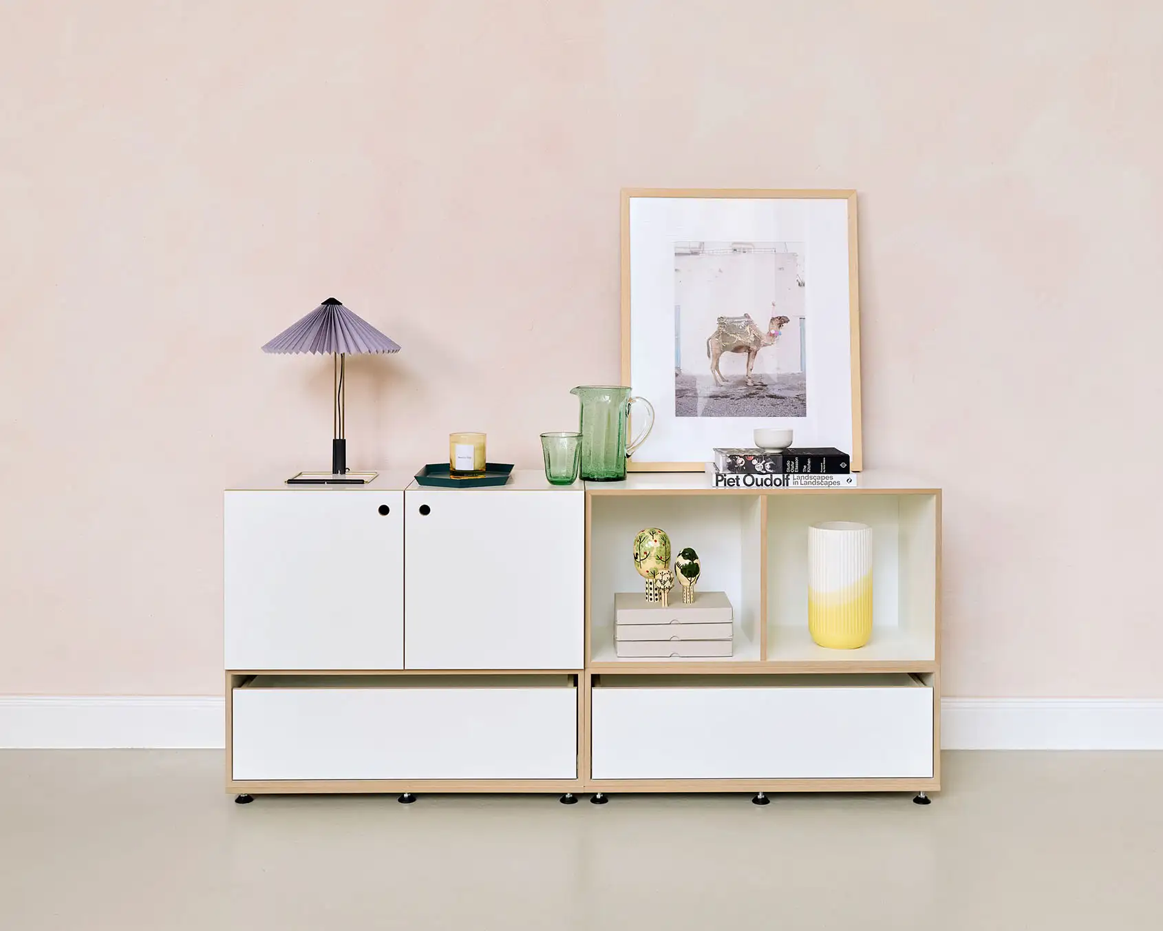 Sideboard mit Schubladen Sideboard mit Schubladen, 2:3 Modul, doppelte Breite