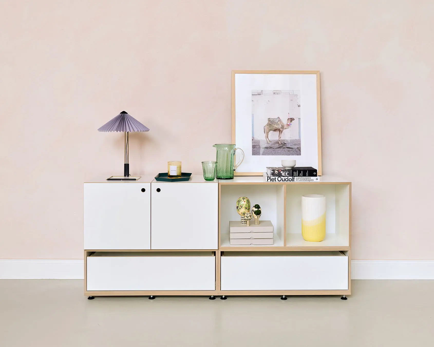 Sideboard mit Schubladen, 2:3 Modul, doppelte Breite