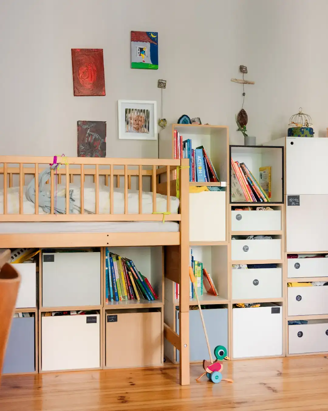 stocubo für Kinderzimmer Kinderzimmer, 1:1 Cube, 1:1 Einschub, Sonja