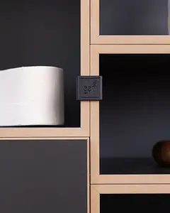 Wohnzimmer, Schlafzimmer,  Schwarze Kunststoffklammer, Black, Black, 20