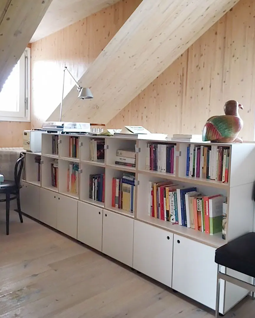 Sideboard für Dachschräge Kundenbilder, Bücherregale, Sideboards, Holz, Vogel