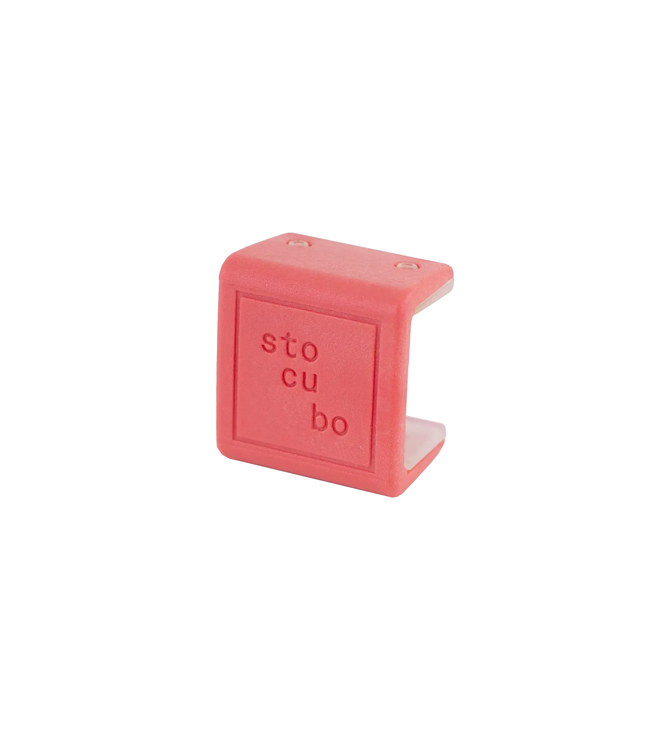 Kunststoffklammer, rot