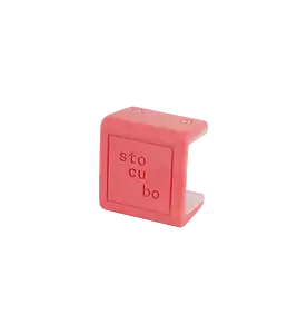 Kunststoffklammer, rot