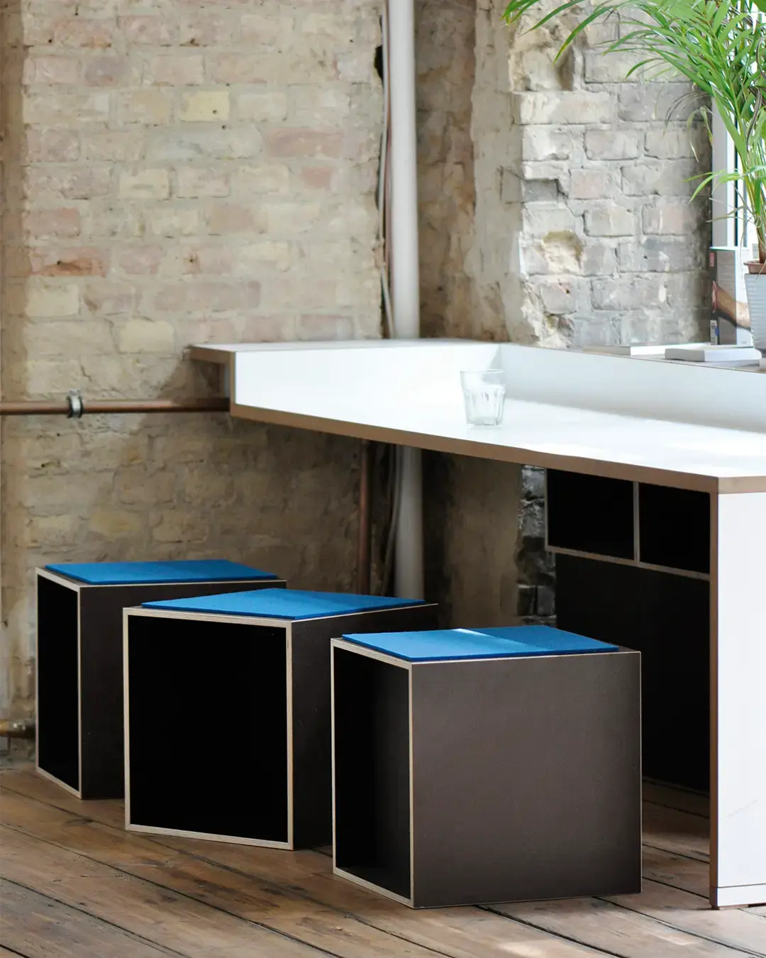 stocubo für Buchhandlungen Geschäftskundinnen, Geschäftskunden, B2B, Buchhandlung, Black Edition, Schwarze Cubes, schwarz, 70