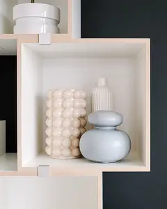 Flexibles Wohnzimmerregal Wohnzimmerregale, 1:1 Modul, Cube, weiß, dunkel