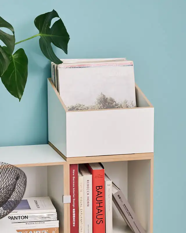 LP-Box Schallplattenregale, LP-Box, Vinyl, Eckregal