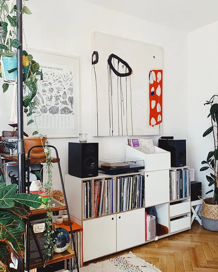 Kundenbilder, Schallplattenregale, Tiemo Hauer, LP Box