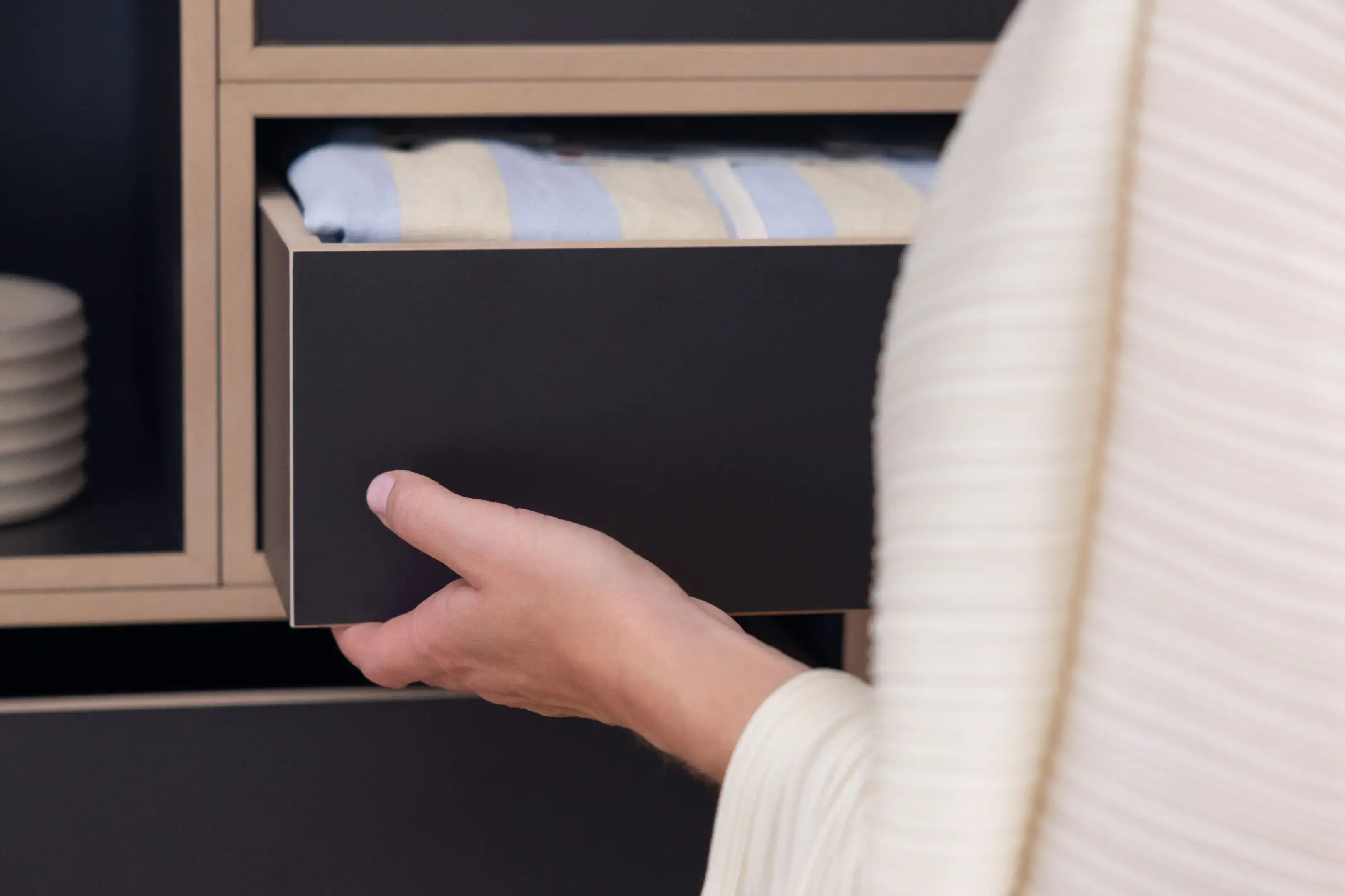 Wohnzimmer, Bücherregale, Schlafzimmer, Schwarzes Bücherregal, Black, 3x2, 60