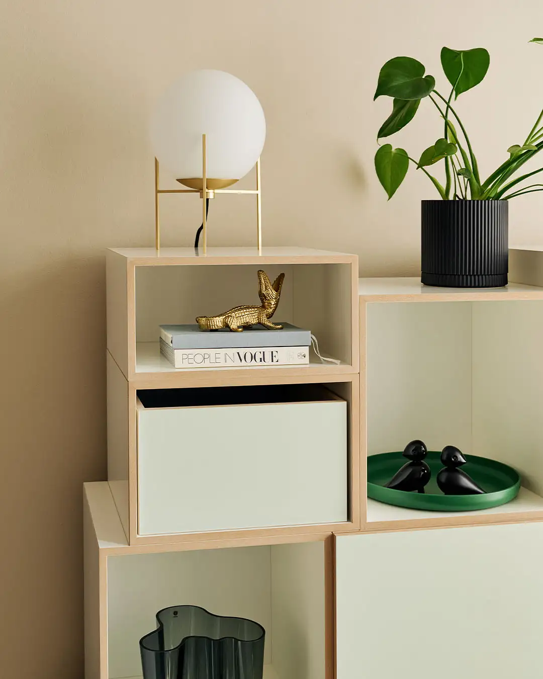 2:3 Einschub stocubo, 2:3 Einschub, pistaziengrün