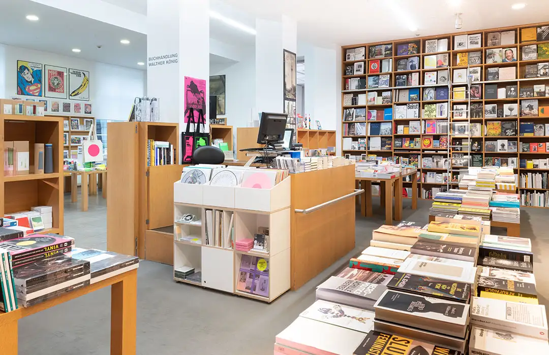 stocubo bei der Walther König Buchhandlung im Hamburger Bahnhof