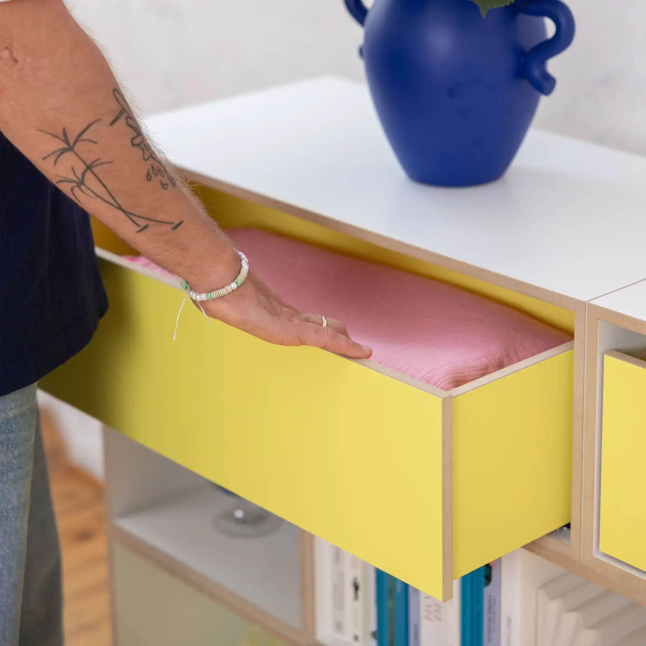 Muster, Zitrusgelb, 60