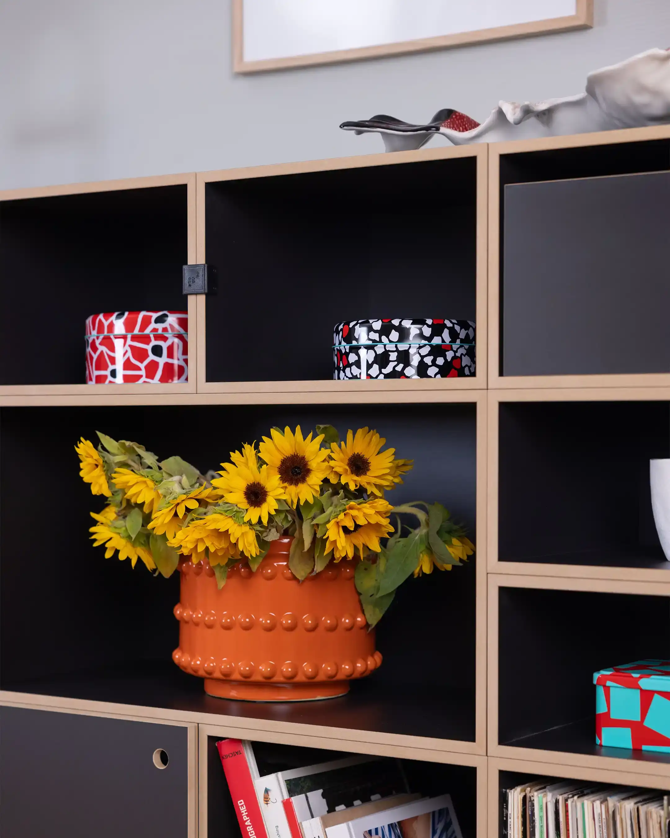 Muster, Schwarz, 4x5-40, frame shelf decoration holiday windowsill flower flowers sill plant screen