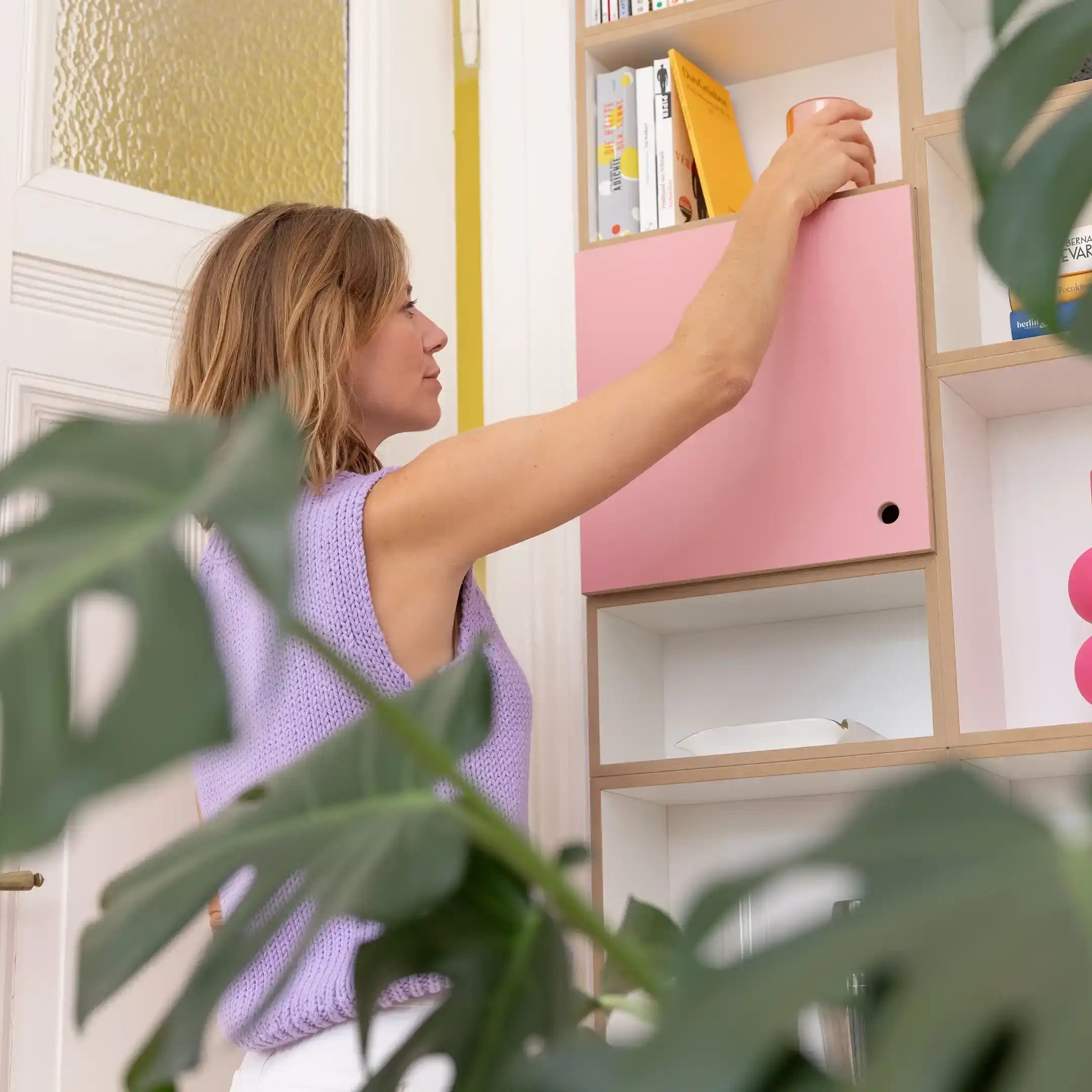 Muster, Flamingopink, 40