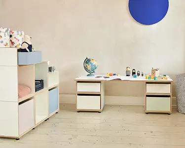 Kinderschreibtisch S Kinderzimmer, Kinderschreibtisch S, bunt , Kaschmirgrau, Denimblau, Pistaziengrün, Retusche, 5x4, 4