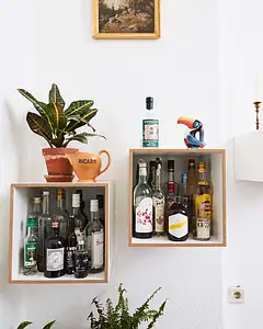 Wandregale Kundenbilder, Würfelregale, Wandregal