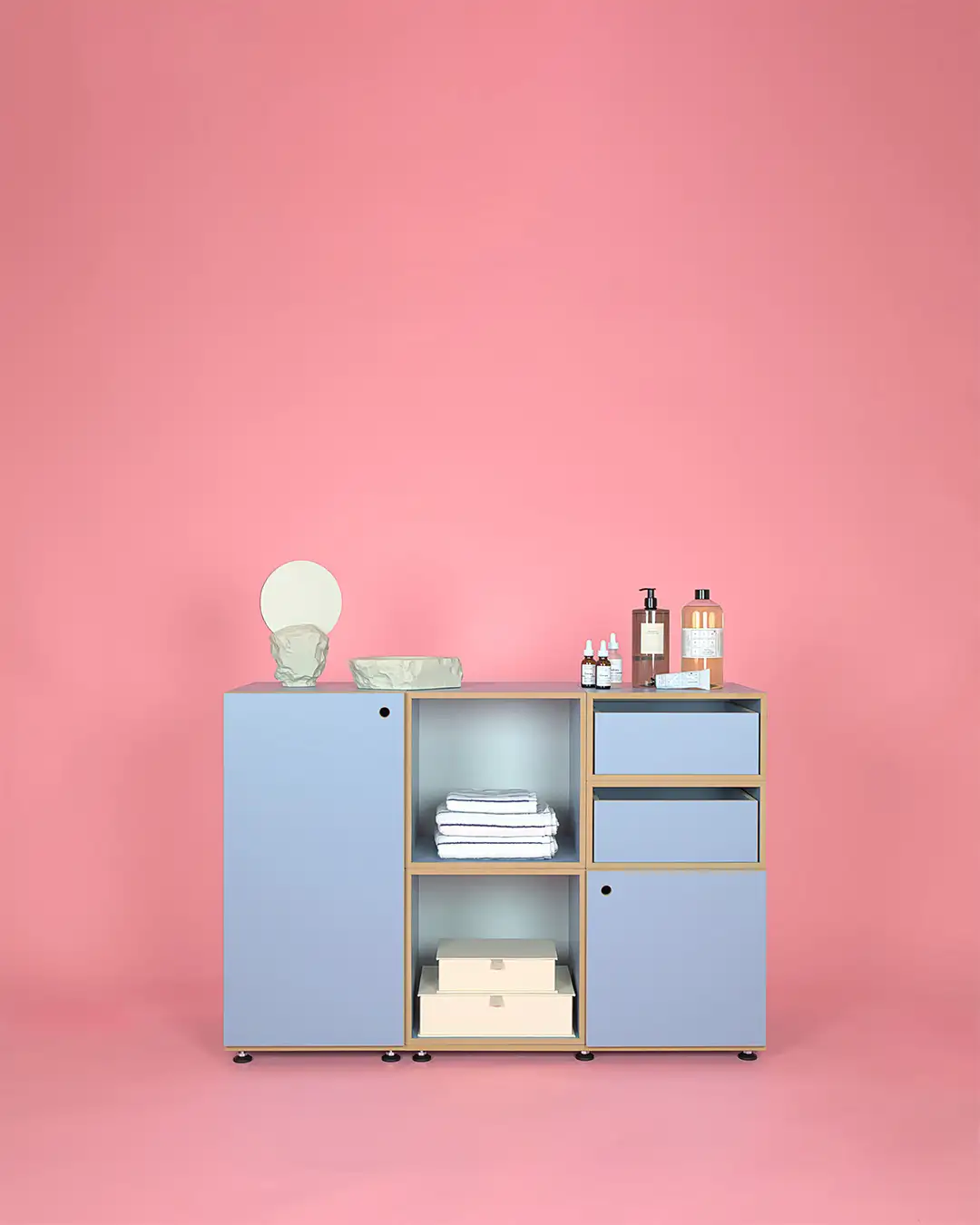 Blue Edition, Bad, Badzimmerregal, Detail, 4x5, 6