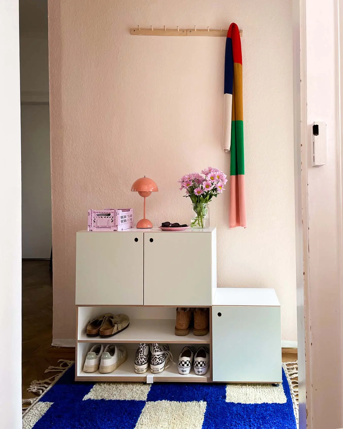 Flurregal in pistaziengrün Koop, Flurregale, Hej colourful home, pistaziengrün, bunt