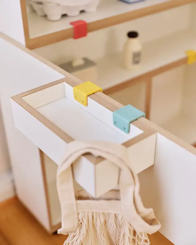 3-in-1-Kiezladen Kinderregale, 3-in-1-Kiezladen, Detail