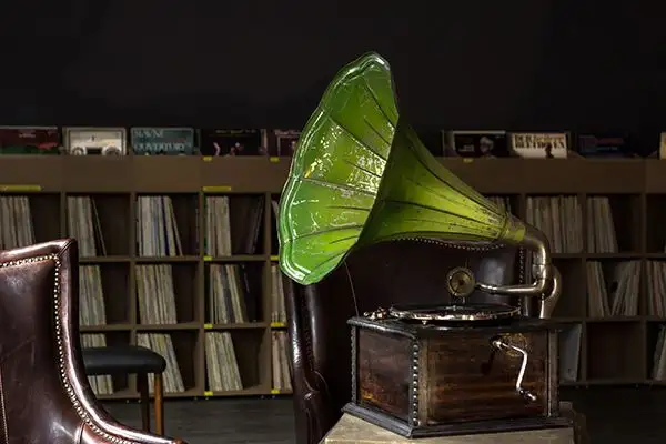 Naturpur Schallplattenregal Schallplattenregale in der Vinyl Lounge Essen