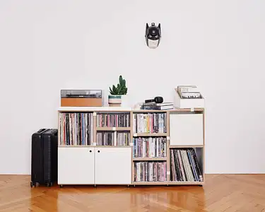 Schallplattenregale, LP-sideboard, Single-Box, Sockel, CD, 2:3 Modul, 1:2 Modul, Einschub, 5x4, 10