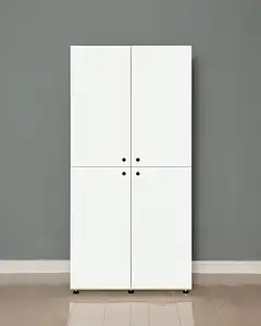 Schlafzimmer, Schränke, Kleiderschrank, 2:2 Modul, mit Türen, Weiß, Retusche, 4x5, 80