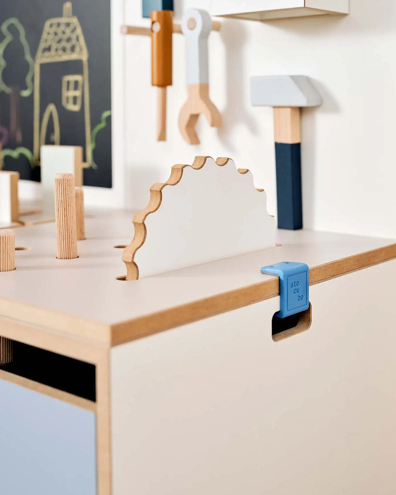 Kinderwerkbank Kinderregale, Kinderzimmer, Kinderwerkbank