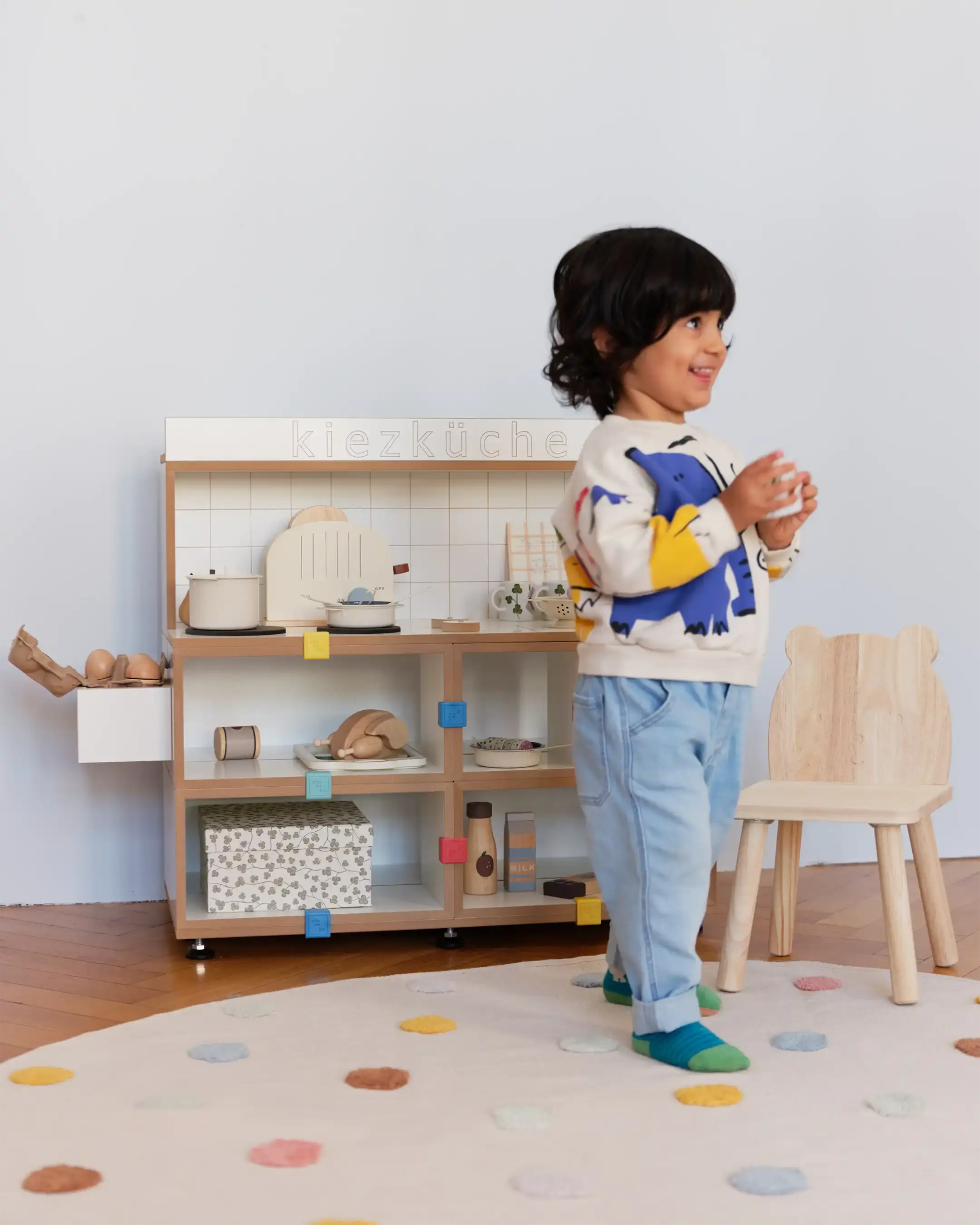 Kiezküche Kinderzimmer, Interaktive Kindermöbel, Kiezkueche, 4x5, 50