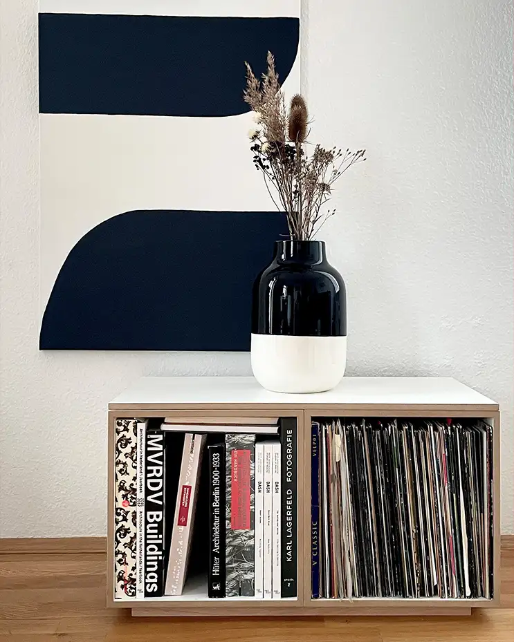 Kundenbilder, Würfelregale