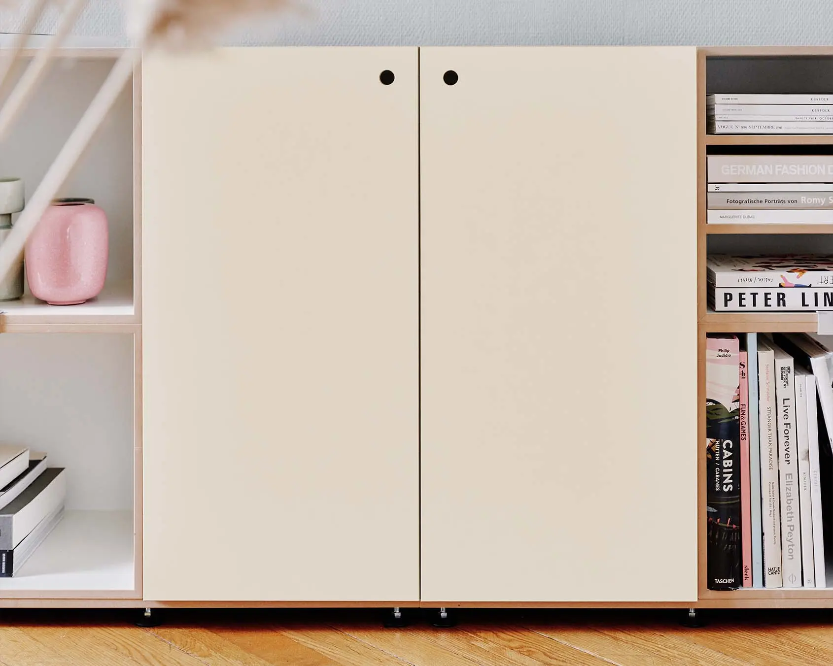 Hochkanttüren frontal Sideboards, Wohnzimmer, Sideboard mit Hochkanttür, 2:1 Modul Hochkant